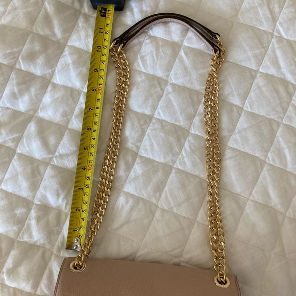 NWT! “Sloan” SM Blush Pink Leather Shoulder Bag by Michael Kors - Picture 11 of 13